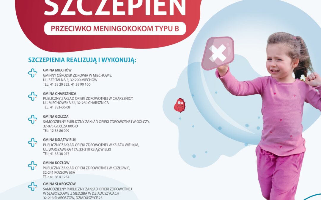 Bezpłatne szczepienia przeciwko meningokokom typu B